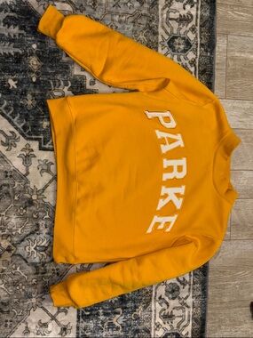 Parker Yellow Crewneck Sweater